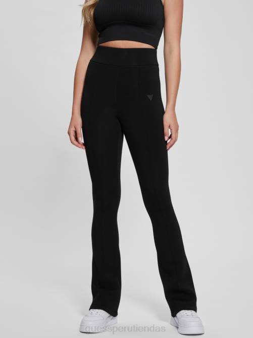 GUESS leggins eco allie con corte bootcut mujer 0P8X2109 negro vestir