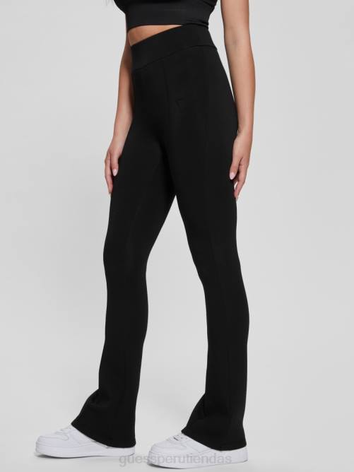 GUESS leggins eco allie con corte bootcut mujer 0P8X2109 negro vestir