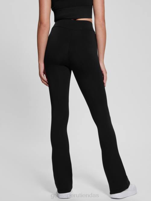 GUESS leggins eco allie con corte bootcut mujer 0P8X2109 negro vestir