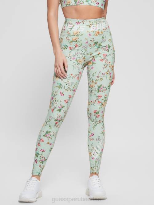 GUESS leggins eco davina estampados mujer 0P8X2240 flor de campo acuático vestir