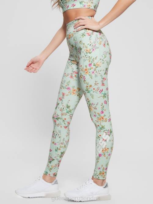 GUESS leggins eco davina estampados mujer 0P8X2240 flor de campo acuático vestir