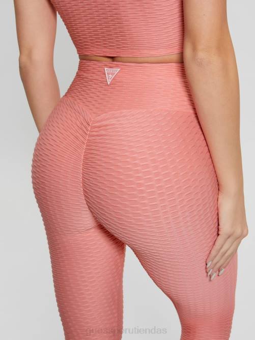 GUESS leggins eco delma active mujer 0P8X2083 rosa alto vestir