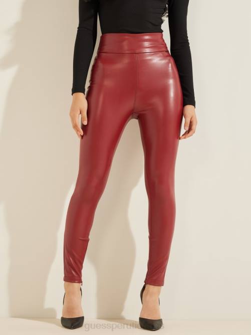 GUESS priscila leggings mujer 0P8X2223 jugo de remolacha rojo vestir