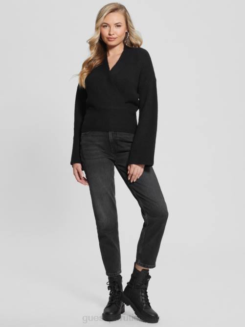 GUESS suéter eco nora mujer 0P8X1398 negro vestir