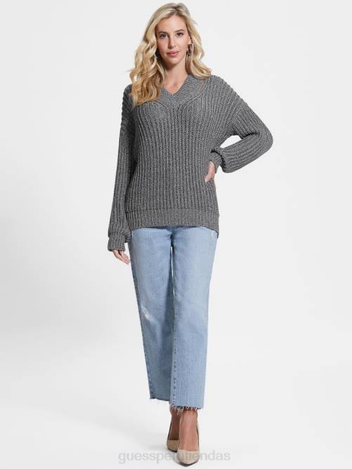GUESS suéter lise con aberturas mujer 0P8X1716 consciente lurex multi vestir