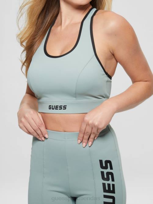 GUESS sujetador activo eco adrianna mujer 0P8X1565 gris completo vestir