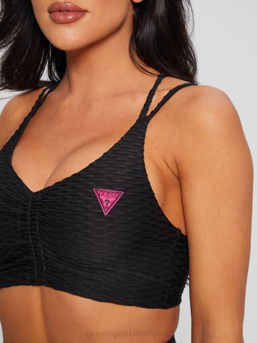 GUESS sujetador eco delma active mujer 0P8X2457 negro vestir