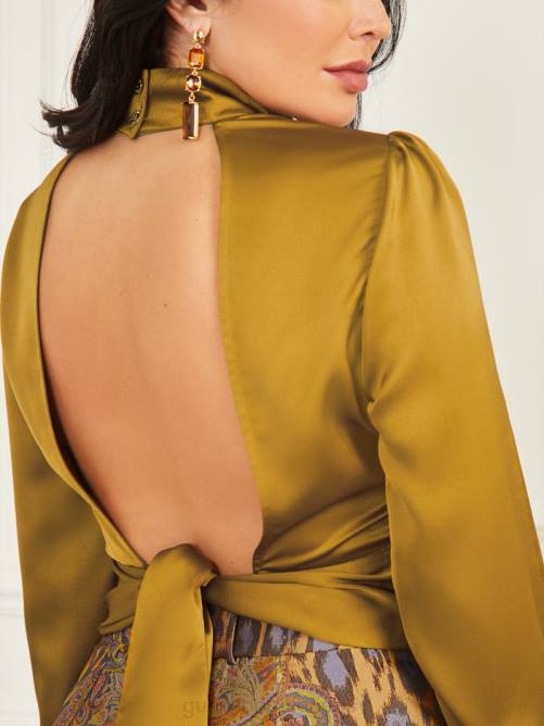 GUESS cima libertina mujer 0P8X1598 sidra oro a299 vestir