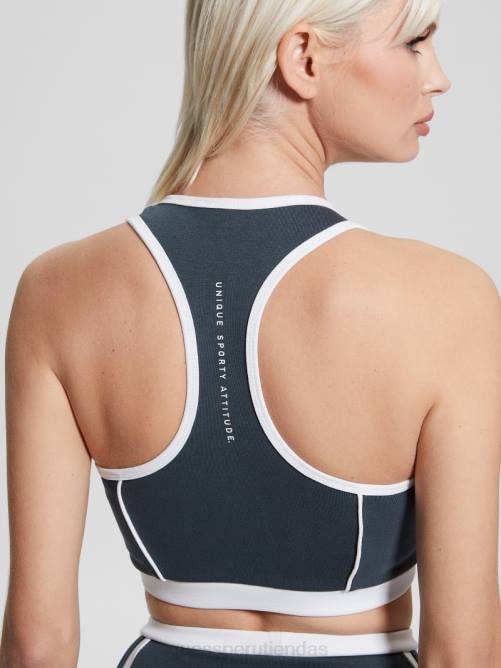GUESS parte superior activa con firma ecológica mujer 0P8X1392 noche de invierno vestir