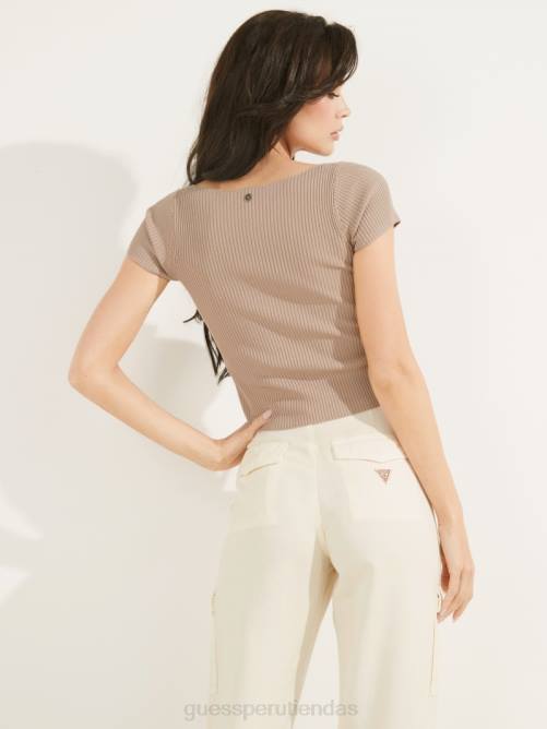 GUESS suéter marlene mujer 0P8X1701 arcilla de verano vestir