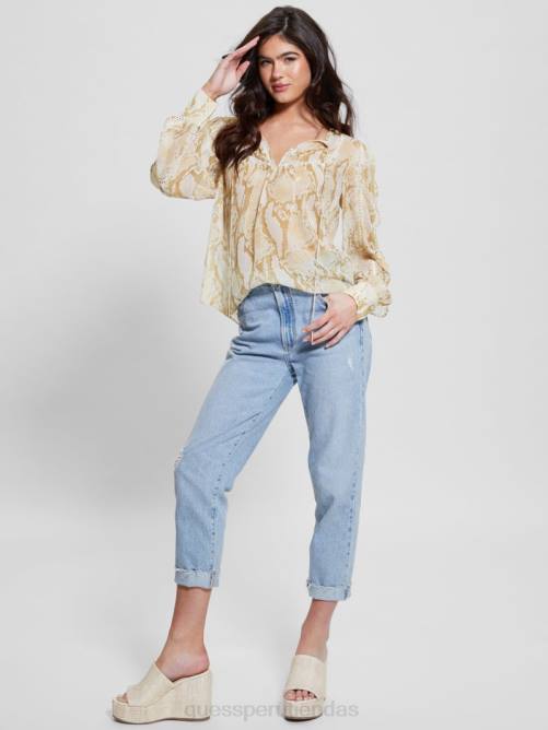 GUESS top eco brigida mujer 0P8X1139 serpiente errante vestir