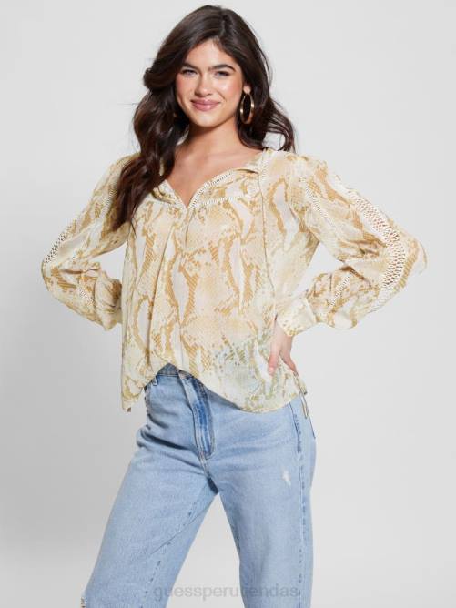 GUESS top eco brigida mujer 0P8X1139 serpiente errante vestir