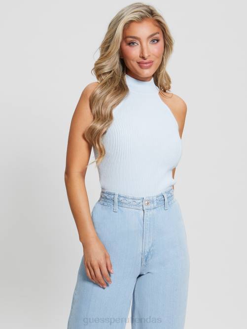 GUESS top eco shayna con cuello alto mujer 0P8X1466 aire fresco vestir