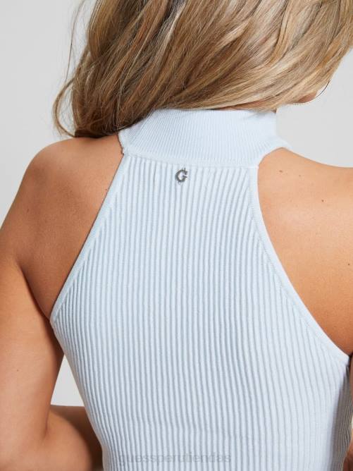 GUESS top eco shayna con cuello alto mujer 0P8X1466 aire fresco vestir