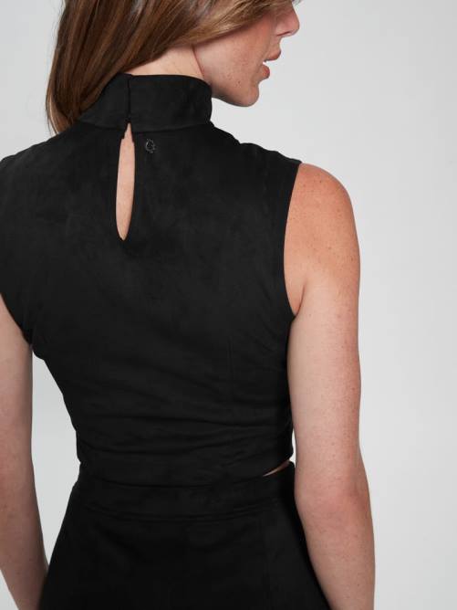 GUESS top micheline mujer 0P8X1391 negro vestir