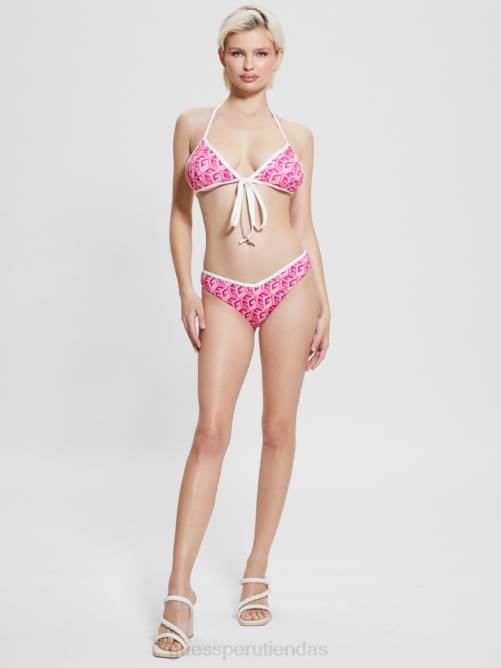 GUESS top de bikini deportivo chic g-cube mujer 0P8X2557 g cubo angustia vestir