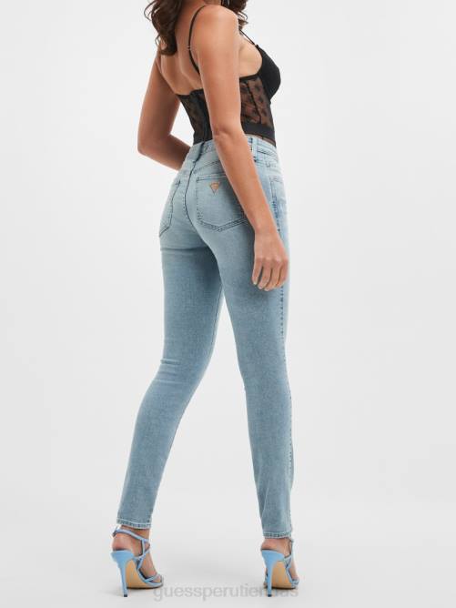 GUESS curva sexy eco de talle medio mujer 0P8X207 Fletcher vestir
