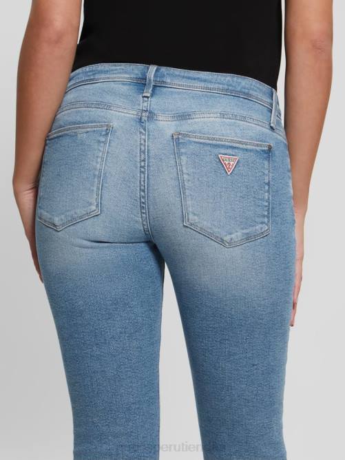 GUESS jeans acampanados eco ryder de talle bajo mujer 0P8X100 blues de cali vestir
