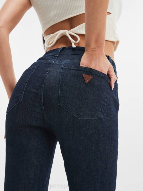 GUESS jeans acampanados eco sexy mujer 0P8X128 neela azul vestir