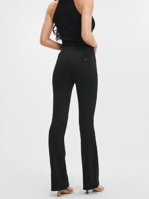 GUESS jeans acampanados eco sexy mujer 0P8X92 carrie negro vestir