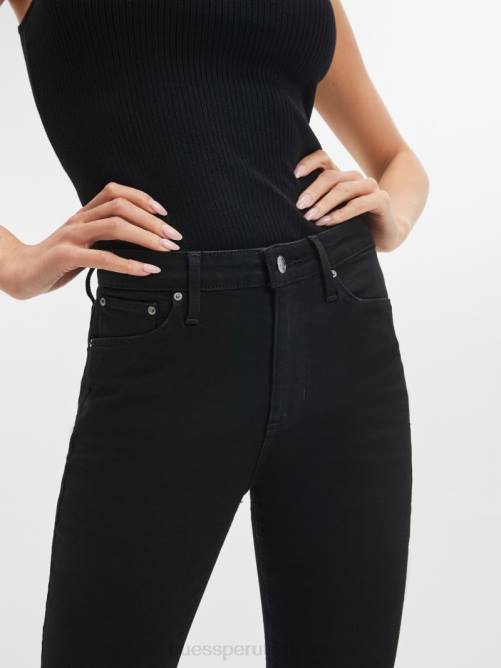 GUESS jeans acampanados eco sexy mujer 0P8X92 carrie negro vestir