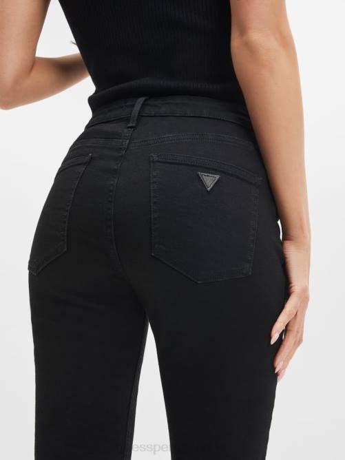 GUESS jeans acampanados eco sexy mujer 0P8X92 carrie negro vestir