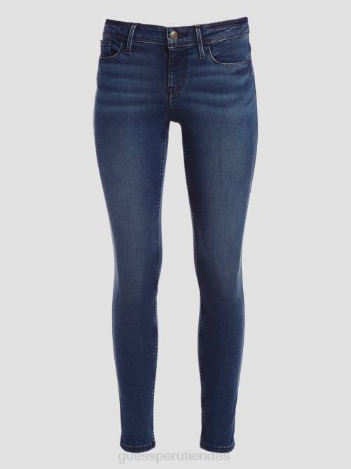 GUESS jeans ajustados eco power mujer 0P8X120 lavado de cuestas vestir