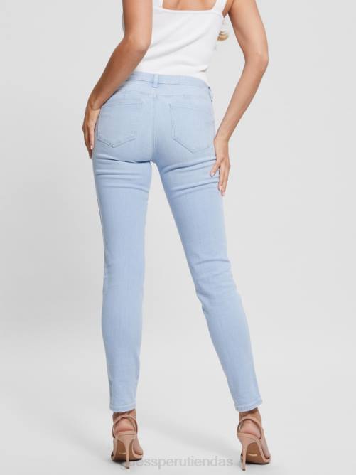 GUESS jeans ajustados ecocurve x mujer 0P8X221 corajudo vestir