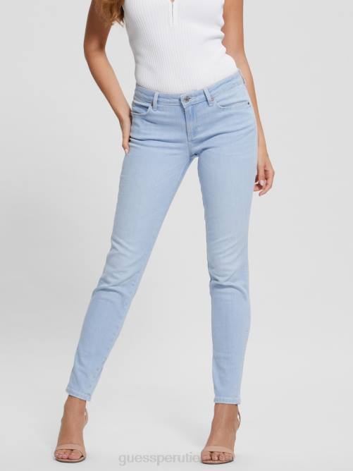 GUESS jeans ajustados ecocurve x mujer 0P8X221 corajudo vestir
