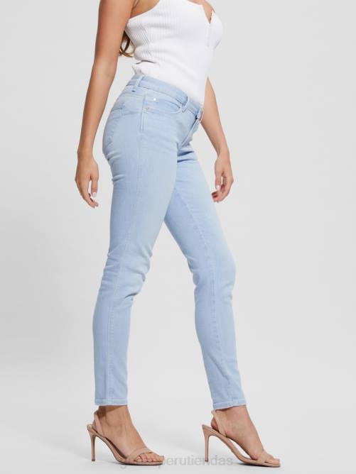 GUESS jeans ajustados ecocurve x mujer 0P8X221 corajudo vestir
