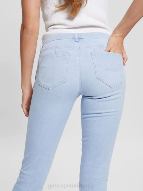 GUESS jeans ajustados ecocurve x mujer 0P8X221 corajudo vestir