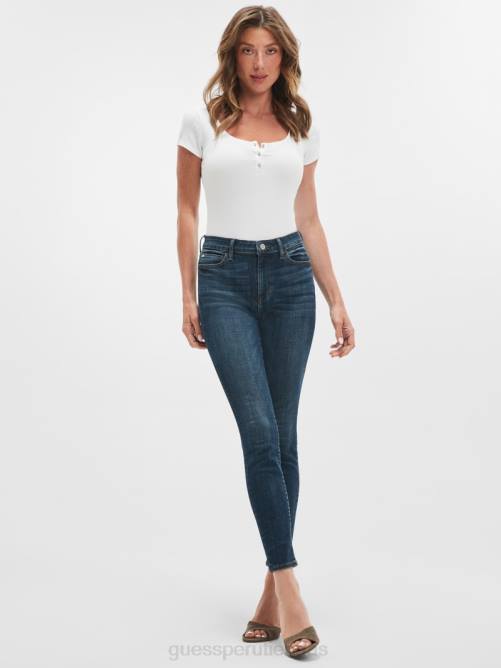 GUESS jeans ajustados ecológicos 1981 mujer 0P8X271 bahía maya vestir