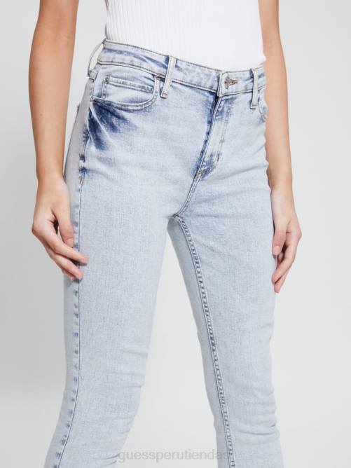 GUESS jeans ajustados ecológicos 1981 mujer 0P8X8 lago del corazon vestir