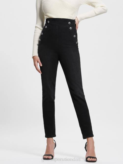 GUESS jeans ajustados ecológicos gwenny mujer 0P8X137 el mejor vestir