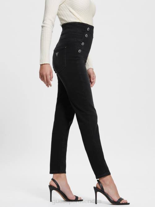 GUESS jeans ajustados ecológicos gwenny mujer 0P8X137 el mejor vestir