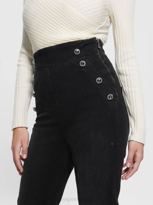 GUESS jeans ajustados ecológicos gwenny mujer 0P8X137 el mejor vestir