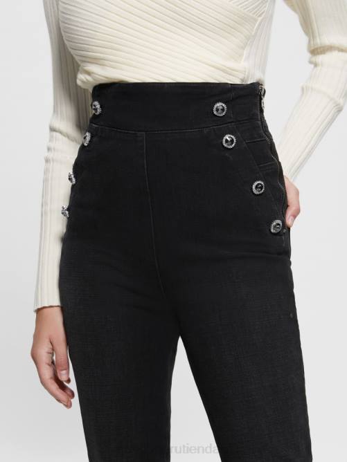 GUESS jeans ajustados ecológicos gwenny mujer 0P8X137 el mejor vestir