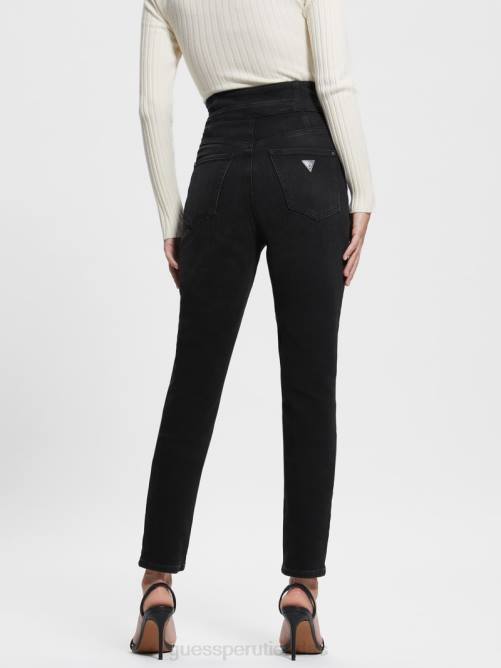 GUESS jeans ajustados ecológicos gwenny mujer 0P8X137 el mejor vestir