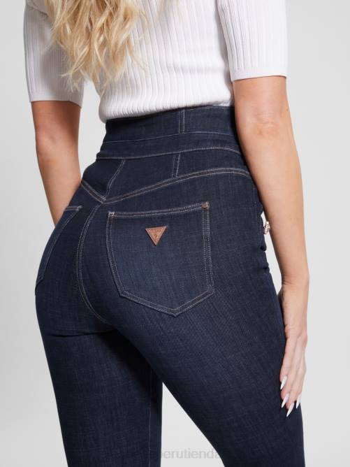 GUESS jeans ajustados ecológicos gwenny mujer 0P8X35 ser circón vestir