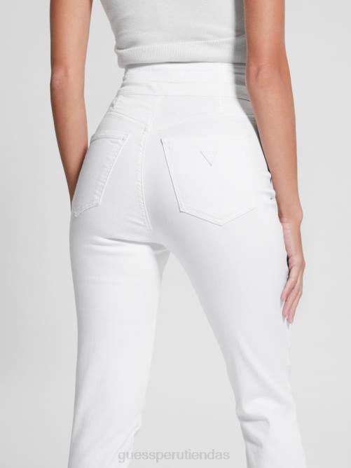 GUESS jeans ajustados gwenny mujer 0P8X75 papel de Luna vestir