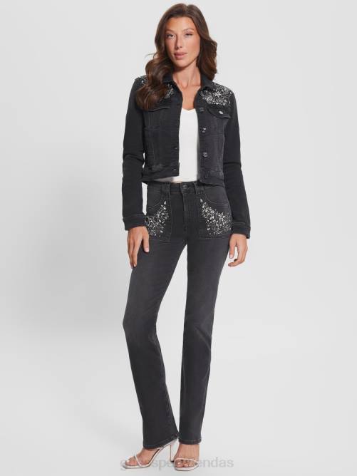GUESS jeans bootcut de bebé Rayna con adornos mujer 0P8X159 salida nocturna vestir