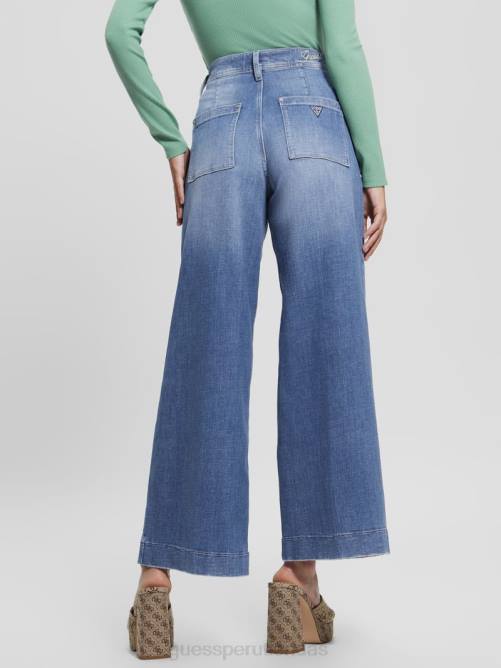 GUESS jeans capri anchos eco dakota mujer 0P8X4 genial vestir