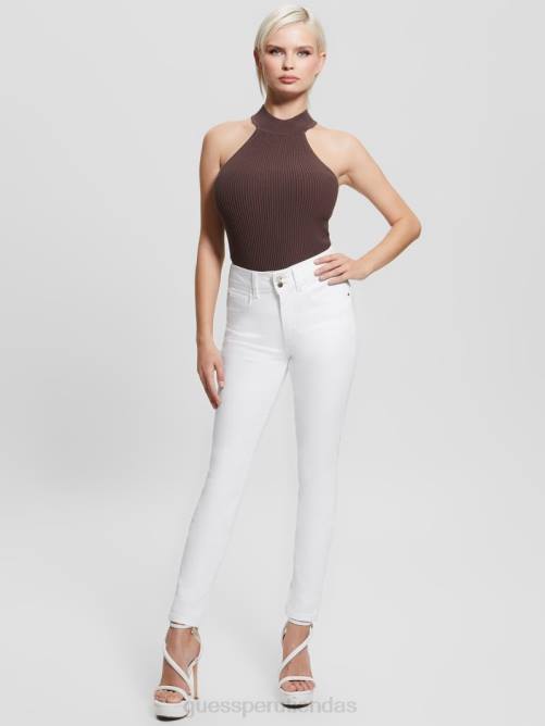 GUESS jeans moldeados mujer 0P8X65 papel de Luna vestir