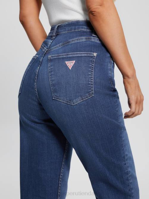 GUESS jeans mom eco índigo oscuro mujer 0P8X40 motivos rt vestir