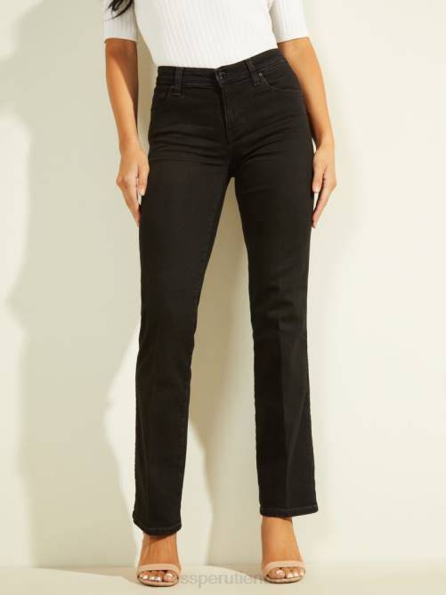 GUESS jeans rectos eco sexys mujer 0P8X229 carrie negro vestir