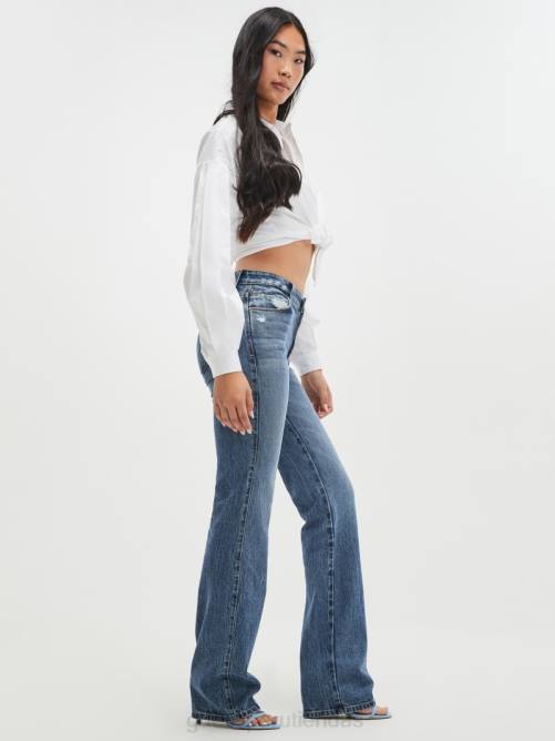 GUESS jeans rectos eco sexys mujer 0P8X45 vibraciones azules vestir