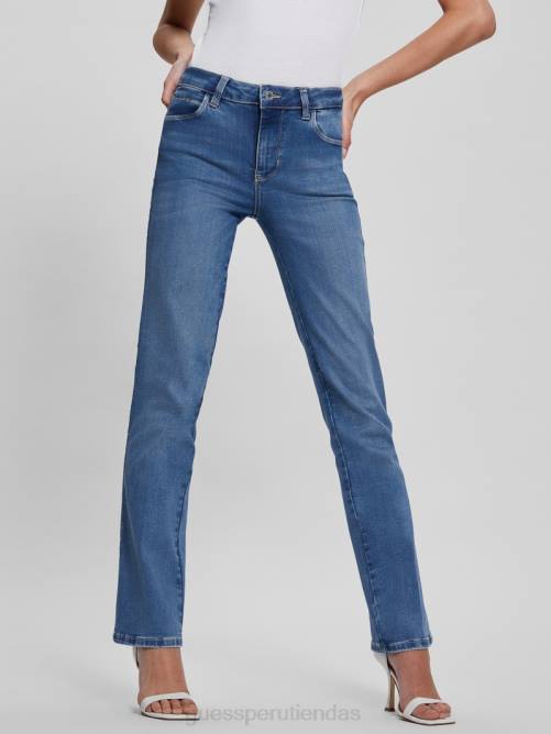 GUESS jeans rectos eco sexys mujer 0P8X85 rt solar vestir