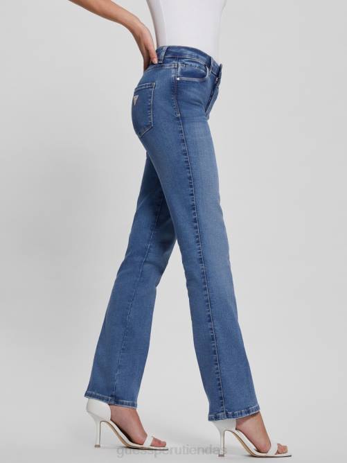 GUESS jeans rectos eco sexys mujer 0P8X85 rt solar vestir