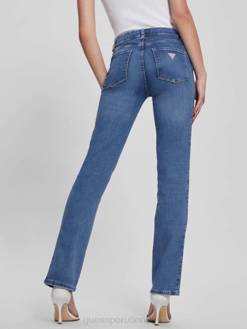 GUESS jeans rectos eco sexys mujer 0P8X85 rt solar vestir