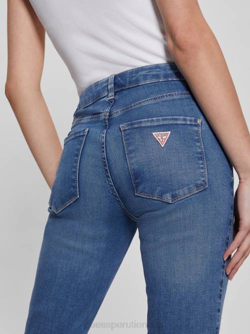 GUESS jeans rectos eco sexys mujer 0P8X85 rt solar vestir